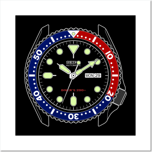 SEIKO SKX 009 Posters and Art